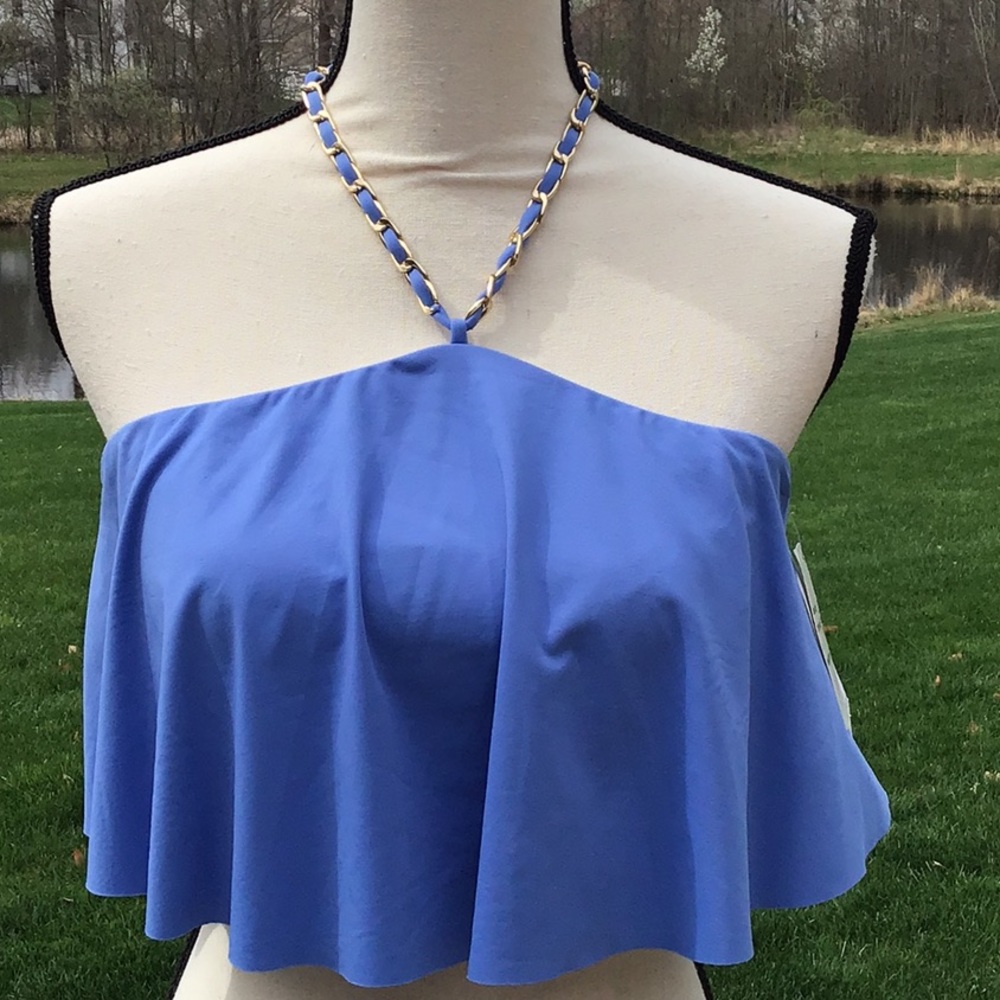 NWT Michael Kors Halter Swimsuit Top